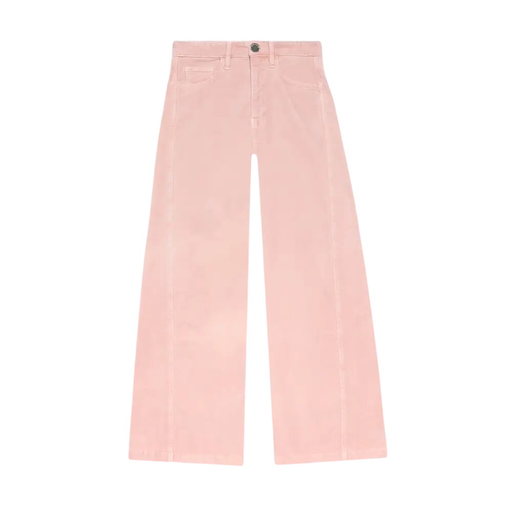 Mint Velvet Pink Corduroy Wide Trousers